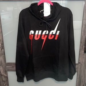 Gucci blade print hoodie